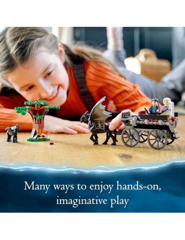 LEGO Harry Potter Carro Cestral 76400 con 2 Minifiguras