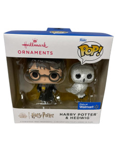 Adorno Navideño Harry Potter Funko POP! Hedwig y Niño Gryffindor