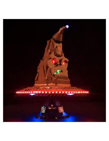 Kit de Iluminación LED BrickBling para Sombrero de Clasificación Lego 76429