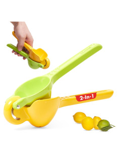 Exprimidor Manual Cucisina HOMA-000105-FBA 360 Aluminio Verde Amarillo