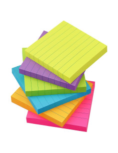 Notas Adhesivas Rayadas 7.6x7.6 cm Winner Aura - 540 Hojas