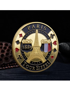 Moneda Coleccionable YIQILAFADA para Poker - 40 mm 2