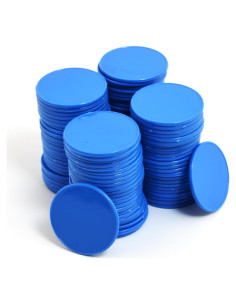 Contadores de Plástico Smartdealspro 100pcs 32mm con Caja