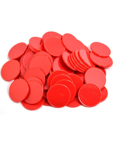 Contadores de Plástico Smartdealspro 100pcs 32mm con Caja