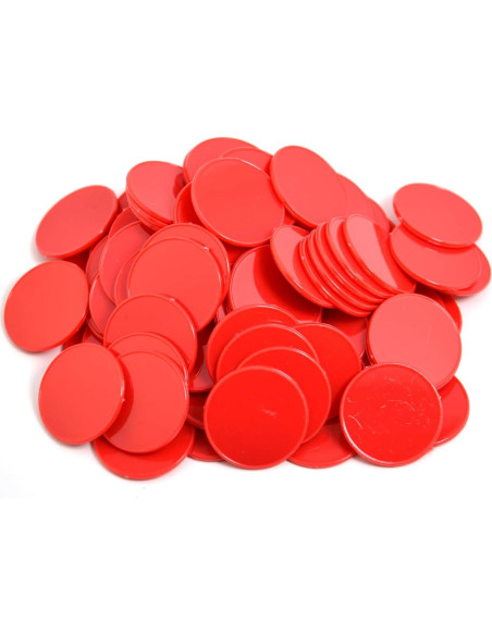 Contadores de Plástico Smartdealspro 100pcs 32mm con Caja