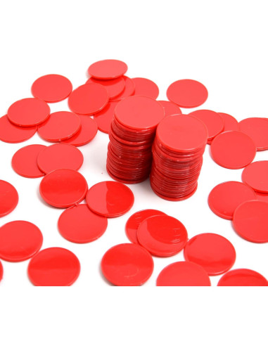 Contadores de Plástico Smartdealspro 100pcs 32mm con Caja