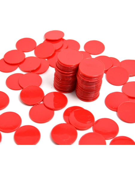 Contadores de Plástico Smartdealspro 100pcs 32mm con Caja