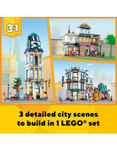 LEGO Creator 3 en 1 Calle Principal 31141 con 6 Minifiguras 2