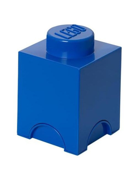 Caja de Almacenamiento LEGO Brick 1 Estudio Azul 1.2L