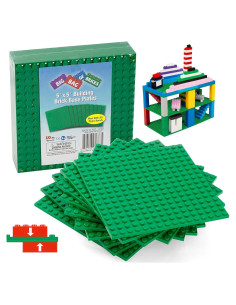 Placas Base Verdes SCS Direct 12.7x12.7cm - 10 Piezas