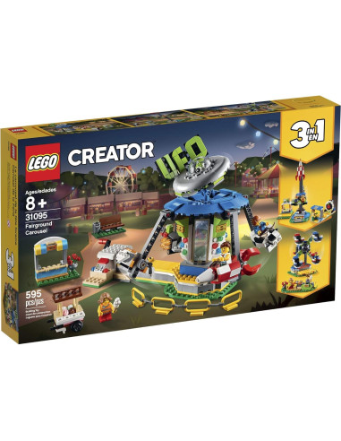 LEGO Creator 3en1 Carrusel de Feria 31095 595 Piezas