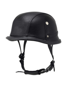 Gafas de Motocicleta Woljay Vintage para Casco Medio Negro