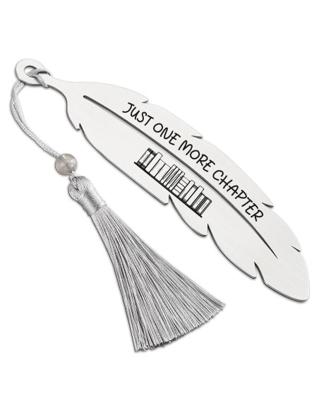 Marcador de Pluma de Metal Vivopisew con Borla 13.97 cm