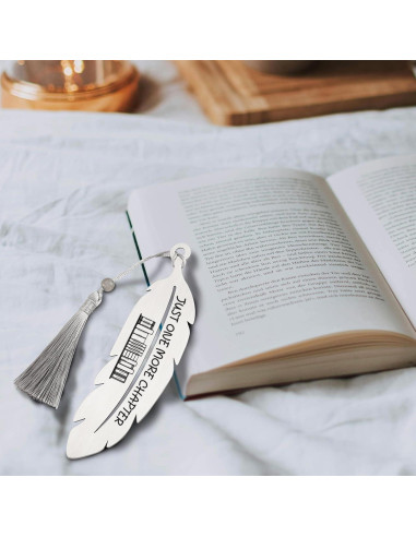 Marcador de Pluma de Metal Vivopisew con Borla 13.97 cm