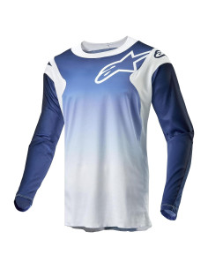 Jersey Racer Alpinestars XL Blanco/Navy/Azul Claro