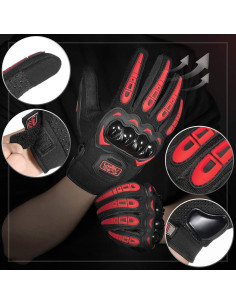 Guantes de Motocicleta COFIT XXL Transpirables y Antideslizantes 2