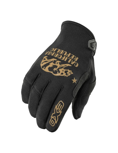 Guantes Moto-Flex ScorpionEXO Oro/Negro 2X Grande Táctiles
