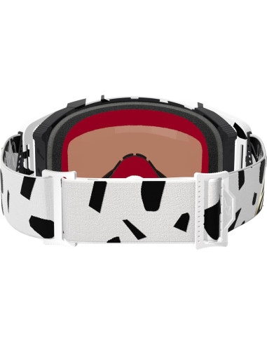 Gafas Alpinestars Supertech MX Off Road - Blanco/Oro Espejo