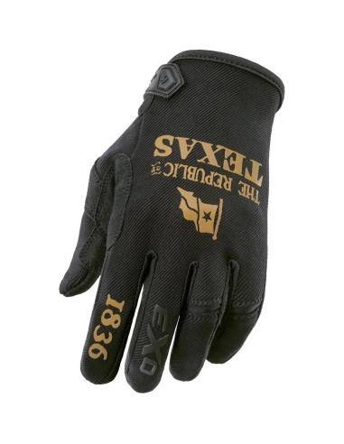 Guantes Moto-Flex ScorpionEXO Táctiles Negro/Dorado 2X