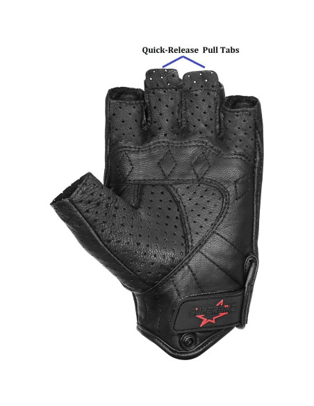 Guantes de motocicleta Superbike G11 Negro XL con protección