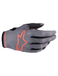 Guantes Radar Alpinestars Rojo Neón XL - Ligero y Cómodo