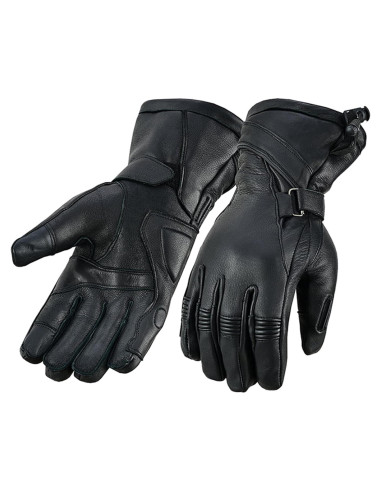 Guantes de Cuero Daniel Smart - Motocicleta Mediano
