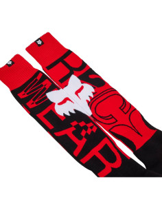 Calcetín Motocross Fox Racing 180 Rojo Fluorescente Pequeño 2