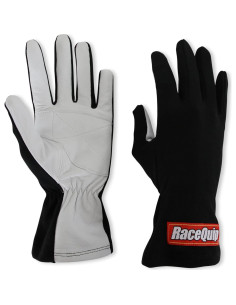 Guantes de Conducción RaceQuip RQP 350 XL Negro/Blanco 2