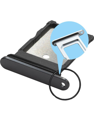 Bandeja SIM Doble MMOBIEL para Google Pixel 9 Pro - Negro