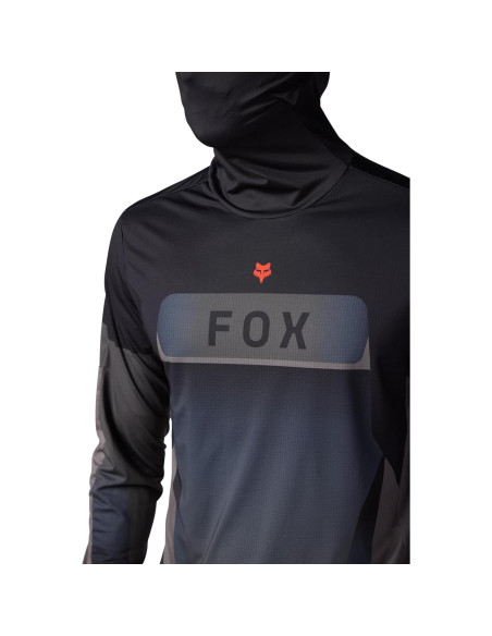 Jersey Fox Racing XX-Large Ranger Drive UPF 50 Negro