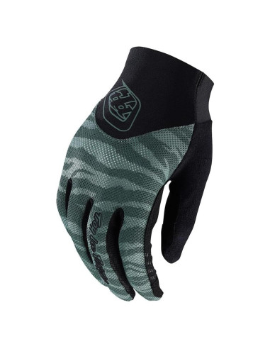 Guante Troy Lee Designs Ace 2.0 Mujeres Verde Acero Grande