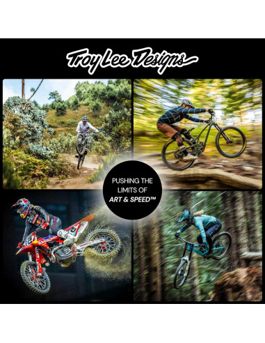 Guante Troy Lee Designs Ace 2.0 Mujeres Verde Acero Grande