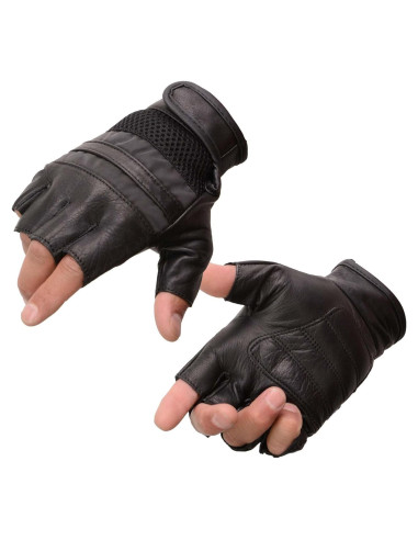 Guantes de Motocicleta Milwaukee Leather MG7548 Sin Dedos 4X