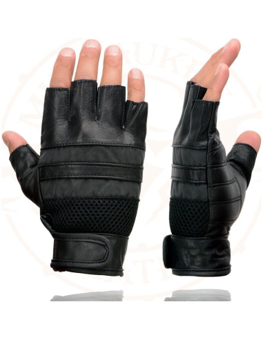 Guantes de Motocicleta Milwaukee Leather MG7548 Sin Dedos 4X