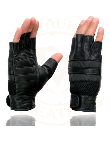 Guantes de Motocicleta Milwaukee Leather MG7548 Sin Dedos 4X