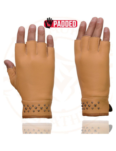Guantes de moto Milwaukee Leather 3X-Large cuero sin dedos