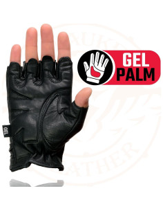 Guantes de moto Milwaukee Leather SH461 mujer sin dedos 2X 2