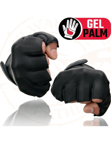 Guantes de Motocicleta Milwaukee Leather 3X-Large Sin Dedos