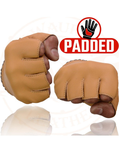 Guantes de moto Milwaukee Leather 2X-Large cuero sin dedos