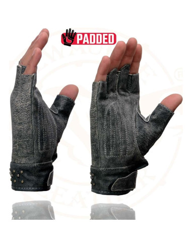 Guantes de moto Milwaukee Leather MG7761 Mujer Sin Dedos