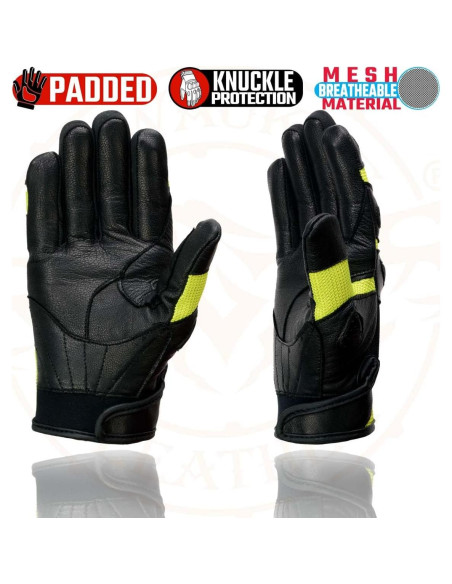 Guantes de Conducción de Cuero Milwaukee Leather - Pequeño