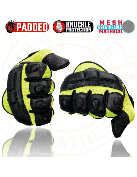 Guantes de Conducción de Cuero Milwaukee Leather - Pequeño
