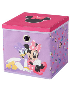 Cubo de Almacenamiento Plegable Idea Nuova Minnie Mouse 25,4 cm