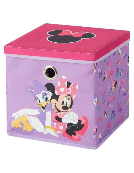 Cubo de Almacenamiento Plegable Idea Nuova Minnie Mouse 25,4 cm