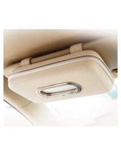 Soporte de Tejido para Coche Cartisen Beige Cuero PU 22.86x11.43cm
