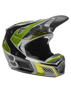 Casco de Motocross Fox Racing V3 RS Amarillo Fluorescente M