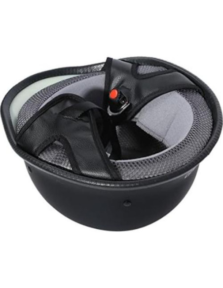 Casco TCMT Dot Adulto Matte Negro X-Grande Motocicleta