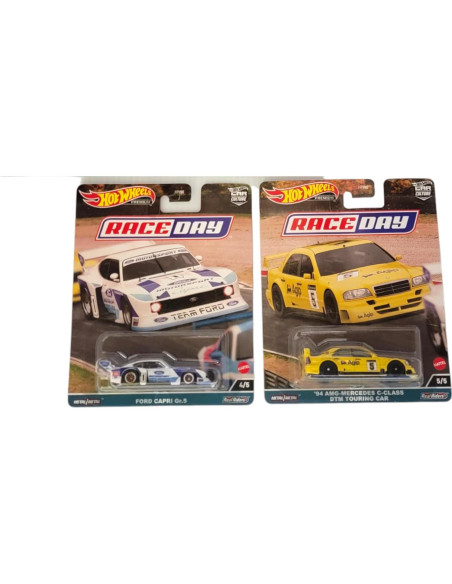 Conjunto 5 Vehículos Diecast Hot Wheels 2023 Race Day