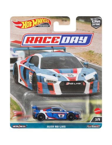 Conjunto 5 Vehículos Diecast Hot Wheels 2023 Race Day