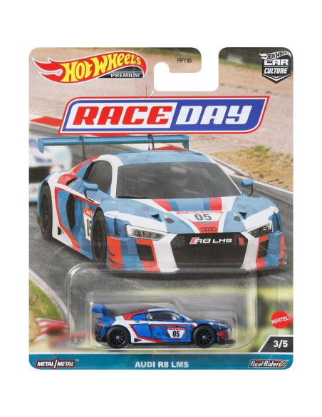 Conjunto 5 Vehículos Diecast Hot Wheels 2023 Race Day
